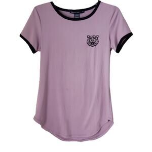 2 FOR $5 SALE Style Therapy Short Sleeve Mauve Top Size Large